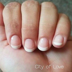 Color Street Nails- City of Love- French Manicure- Great for wedding & bridal